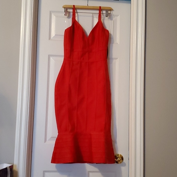 NWT Red bodycon dress - Picture 1 of 6